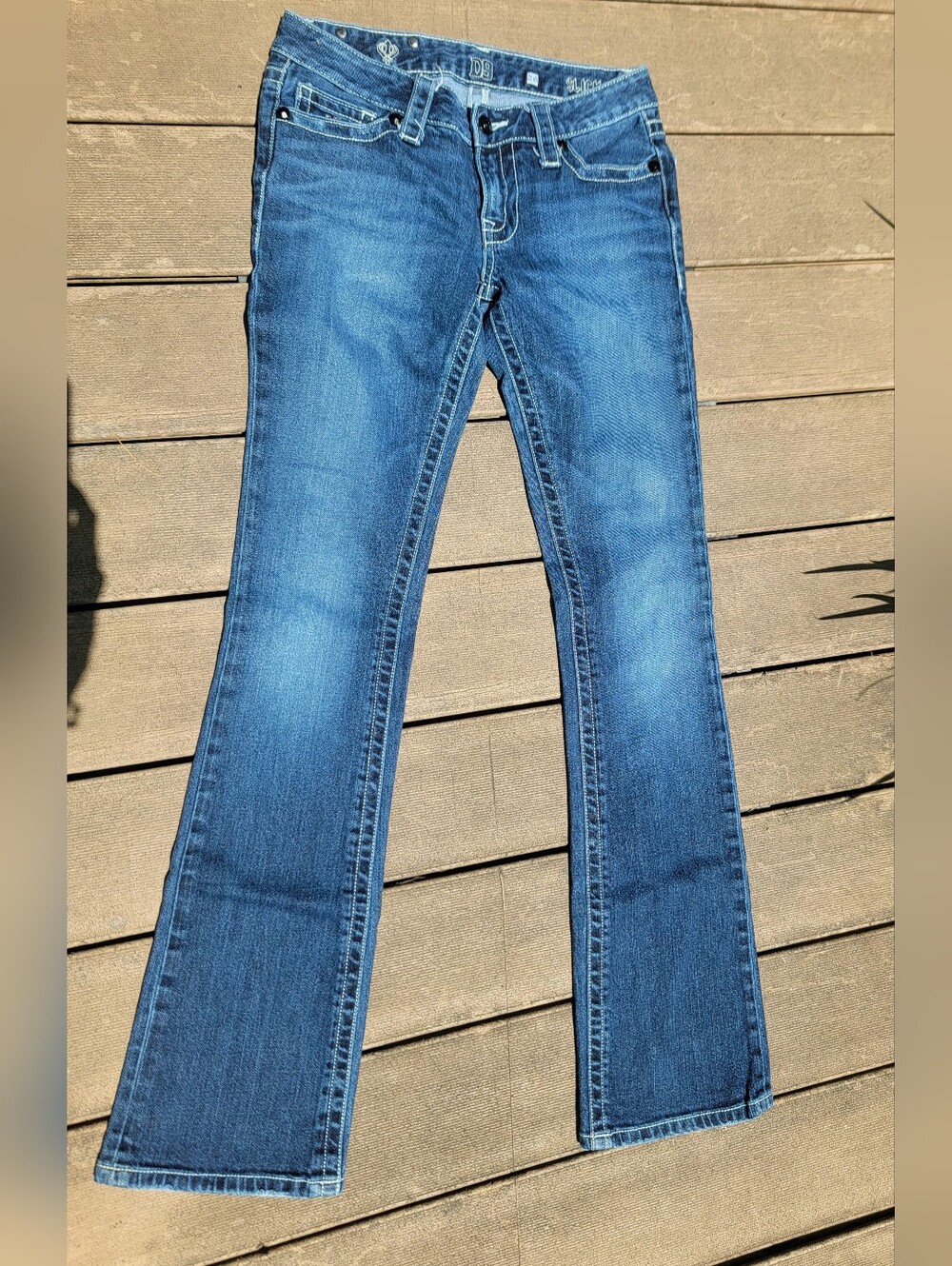 D9 Straight Leg Women’s Jeans in Blue Denim Size 26